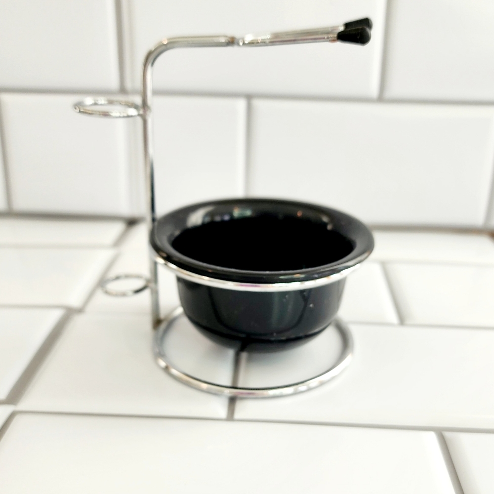CCbeauty Shaving Stand and Bowl Set